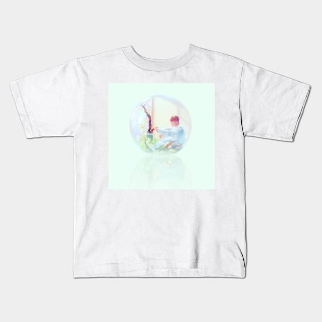 JM - LOVE YOURSELF 結 ANSWER Kids T-Shirt by clairelions